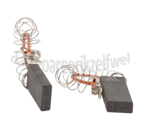 Foto van Bosch Koolborstel set, 12 x 5 met veer/klem WM 6.. serie 