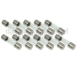 Foto van Glaszekering glaszekering 5 x 20 mm traag 1.25 A 