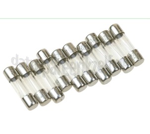 Foto van Glaszekering glaszekering 5 x 20 mm traag 2 A 