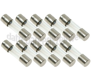 Foto van Glaszekering glaszekering 5 x 20 mm traag 2.5 A 