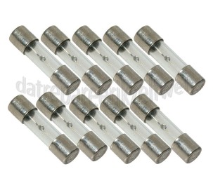 Foto van Glaszekering glaszekering 5 x 20 mm traag 8 A 