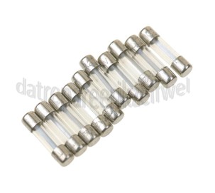 Foto van Glaszekering glaszekering 5 x 20 mm traag 10 A 