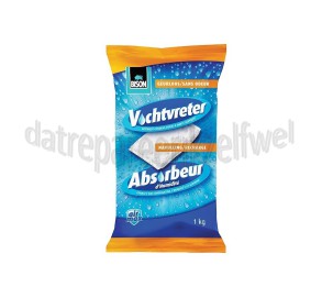 Foto van Bison Navulling vochtvreter 1 Kg navulzak Bison