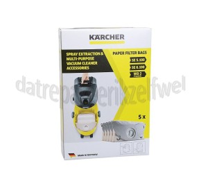 Foto van Karcher Stofzuigerzak in doos 2501TE-2601/Plus-3001 wd 