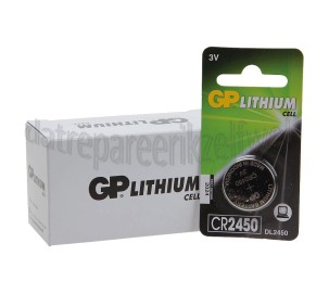 Foto van GP Batterij Knoopcel CR2450 3V DL2450 Lithium 