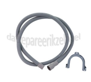 Foto van Whirlpool Slang pomp afvoer Afv.slang 2 mtr Recht/Recht 22mm 