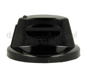Foto van Whirlpool Knop Van ker.plaat zwart AKM624,AKM607 