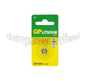 Foto van GP Batterij Knoopcel lithium 3volt CR1025 