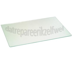 Foto van Whirlpool Glasplaat 473 x 305mm plexiglas ARG918WP,ARG920 