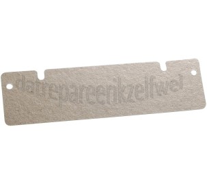 Foto van Whirlpool Micaplaat 128x33mm met 2 inkepingen AVM350,AVM360,AVM335 