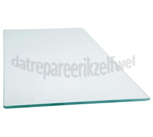Foto van Smeg Glasplaat 52,5x20,4cm oa FAB30 