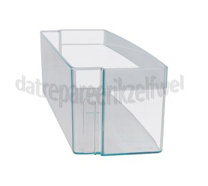 Foto van Siemens Flessenrek Transparant met opschrift Siemens KI34V04, KI22V74/32 