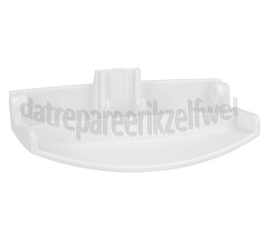 Foto van AEG Deurgreep Breed 10cm -wit- Lavamat 72630,74530 