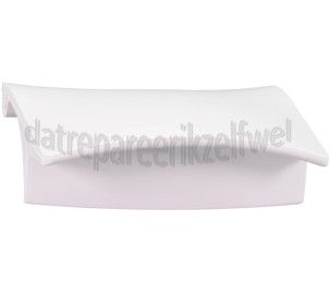 Foto van Bosch Deurgreep Wit -breed 9cm- WFD2460 