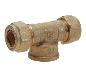 Foto van Dps Knelkoppeling T stuk 15x1/2x15 