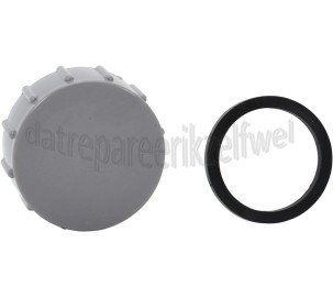Foto van Dop Schroefdop voor abs sifon met ring 