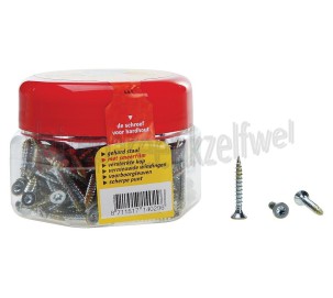 Foto van Deltafix Schroef Gold-top platkop torx verzinkt 4,0x30mm 