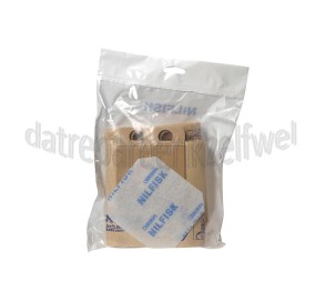 Foto van Nilfisk Stofzuigerzak Karton met 2 gaten Backcuum 