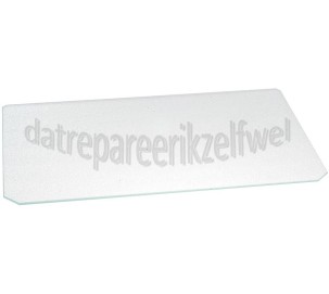 Foto van Ariston-Blue Air Glasplaat Glas 466x292x4 BC311,BC312,BO164,KRF310, 