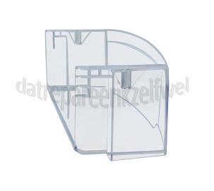Foto van Pelgrim Flessenrek Transparant 436x114x109 KK7304B 