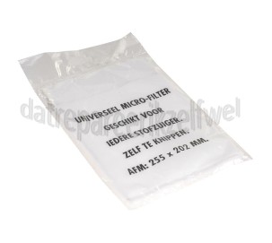Foto van Filter Micro -op maat te knippen diverse modellen- 