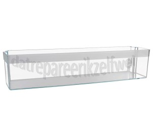 Foto van Bosch Flessenrek Transparant 47x10cm KS33V21/01 