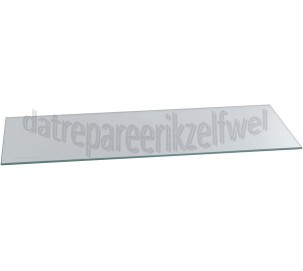 Foto van Zanussi Glasplaat boven groentelade 475x215 ZA23S, ZD20/5RM, ZA23N 
