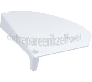 Foto van Pelgrim Beschermkap Zijstuk glasplaat links Div. modellen afzuigkap 