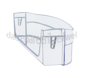 Foto van Whirlpool Flessenrek Transparant 49x11.7cm RT600H,ART826,ART871G 