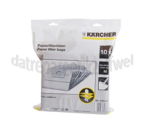 Foto van Karcher Stofzuigerzak Papier, 10 stuks T12/1, T12 