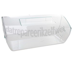 Foto van Zanussi Groentelade Transparant, 200x465x195mm ERM1670, ZI1642 