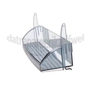 Foto van AEG Deurbak Transparant 440x100x100mm SAN1744, SAN2564, S2365 