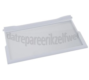 Foto van Whirlpool Glasplaat 475x290x5mm met strip ARG955, ART478, KRI1500A 