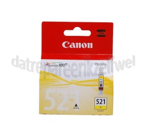 Foto van Canon Inktcartridge CLI 521 Yellow Pixma iP3600,Pixma iP4600 
