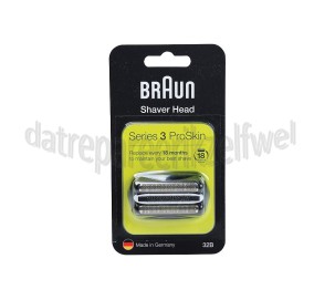 Foto van Braun Scheerblad Series 3 32B black Cassette series 3 