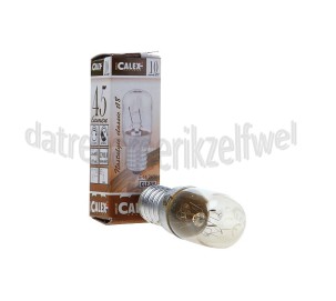 Foto van Calex Gloeilamp Buislamp 240V 10 Watt 45 Lumen 2700K E14 T18 Dimbaar 