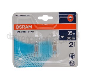 Foto van Osram Halogeenlamp Halostar Star 2900K GY6.35 35W 12V 580lm 