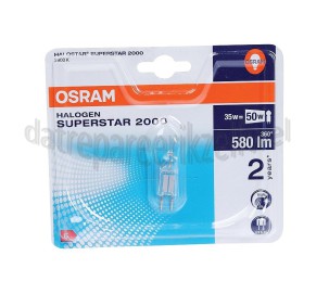 Foto van Osram Halogeenlamp Halostar Superstar 2900K Dimbaar GY6.35 35W 12V 580lm 