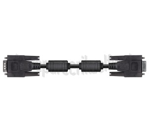 Foto van BMS Verlengkabel 15P SUB D HD (M-F)+FB zw Silverline 