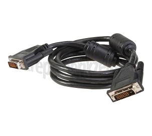 Foto van BMS Aansluitkabel DVI D, DUAL LINK (M-M) Silverline 
