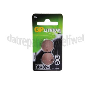 Foto van GP Batterij Knoopcel CR2025 3V DL2025 Lithium 