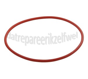 Foto van Saeco O-ring Siliconen, Rood, 85mm, voor Boiler Nina, Sirena, Dose 