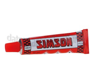 Foto van Simson Lijm Solutie Tube Klein Inhoud 10 ml 