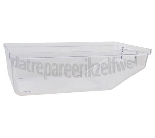 Foto van Whirlpool Groentelade Links, Transparant 330x225x100mm ARG5823LH, ARG585A 