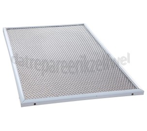 Foto van Novy Filter Metalen Vetfilter, Lip Lange Zijde D7500/0 74014, D830, D7211, D7240, 7411/7 