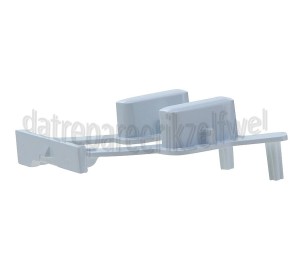 Foto van Whirlpool Knop Startknop, Wit, Bediening AWO5687, AWOD7114, AWS61212 