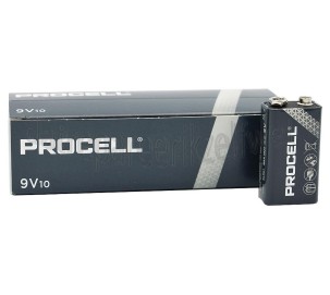 Foto van Duracell Batterij Procell Constant 10 pack 9v blok MN1604 6LR61 