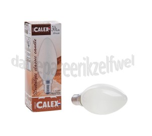 Foto van Calex Gloeilamp Kaarslamp 240V 10 Watt 50 Lumen 2700K E14 B35 Dimbaar 