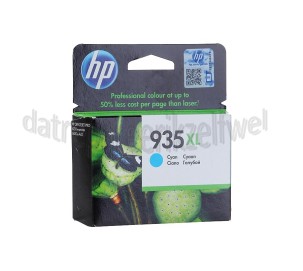 Foto van HP Hewlett-Packard Inktcartridge No. 935 XL Cyan Officejet Pro 6230, 6830 