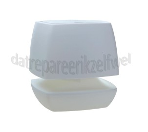 Foto van Bison Vochtvreter 500g navulbaar wit neutraal Ambiance 